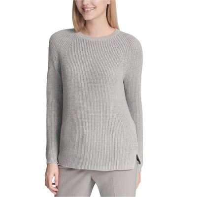 Calvin Klein Womens Metallic Pullover Sweater
