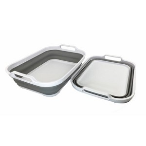 SAMMART Collapsible Wash-tub - Portable Washing Basin - 1 of 4