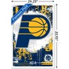 Trends International NBA Indiana Pacers - Maximalist Logo 23 Framed Wall Poster Prints - 3 of 4