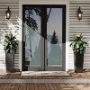24" & 32" Decorative Planter Pots with 4 Drainage Holes, Large Tall Planter for Patio, Backyard, Home Garden, Black - 3 of 4
