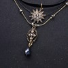 Choker Necklaces for Women, Layered Stars Pendant Fashionable, Exquisite and High-end - 4 of 4