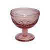 Slickblue Vintage Pressed Colorful Glass Desert Bowls - Set of 4 - 12 oz. in 2 Different Colors - 3 of 3
