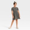 Girls' Short Sleeve Woven Dress - Cat & Jack™ - 3 of 3