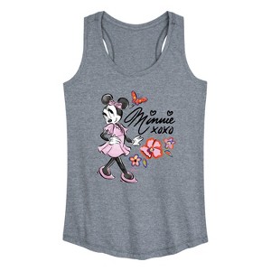 Women's - Disney - Minnie Mouse Graphic Racerback Tank - 1 of 4