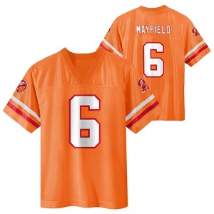 NFL Tampa Bay Buccaneers Baker Mayfield Boys' Legacy Jersey - 1 of 3