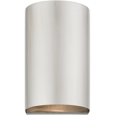 Brushed Nickel Dimmable Direct Wired Electric Sconce