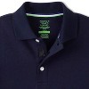 French Toast School Uniform Boys Adaptive Seated Short Sleeve Interlock Polo - 3 of 3