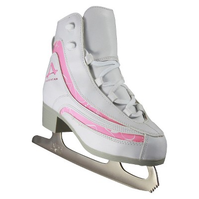 girls white ice skates