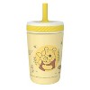 Zak Designs 12oz Winnie The Pooh Stainless Steel Vacuum Kelso Tumbler Yellow - 2 of 4