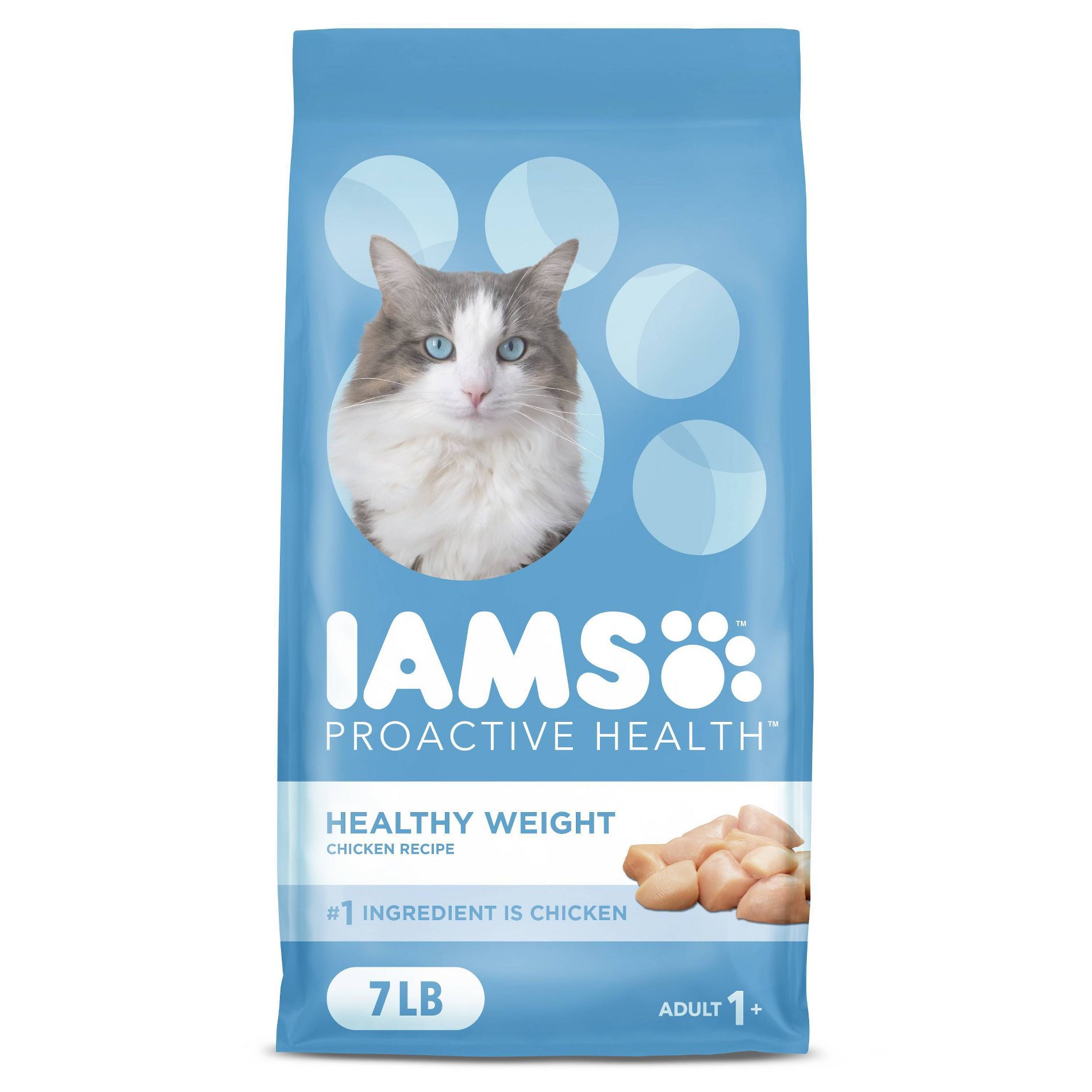 IAMS Weight and Appetite Management Chicken Flavor Dry Cat Food - 7lbs