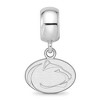 Black Bow Jewelry Sterling Silver Penn State Nittany Lions NCAA Bead Charm - 3 of 4