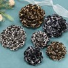 Unique Bargains Alloy Satin Fabric Big Rose Flower Dainty Brooches and Pins 1 Pc - 4 of 4