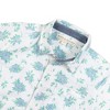 Hope & Henry Boys' Linen Short Sleeve Button Down Shirt, Infant - 2 of 4