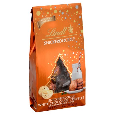 Lindt Lindor Holiday Snickerdoodle White Chocolate Truffles - 6oz