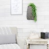 AuldHome Design Wall Hanging Pocket Basket; Woven Wicker Rustic Farmhouse Long Basket; 17 x 9 x 5 Inches - 4 of 4