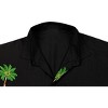 LA LEELA Men's Beach Cruise Holidays Shirts Casual Button Down Shirts For Men Summer Vacation Aloha Tops Hawaiian Shirt - 3 of 4