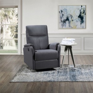 Reclining Chair Made of Polyester, Featuring Simple Operation, Ideal for Living and Bedroom Use. - 1 of 4
