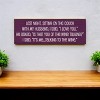 Slickblue Funny Wine Quote Sign, 3.5x10 Knotty Pine Plaque, Rustic Shelf or Wall Decor, Multiple Colors - 3 of 3