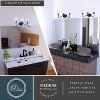 VAXCEL Beverly Bathroom Vanity Light Fixture Clear Glass Shade, LED Compatible - 3 of 4