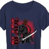 Women's - Marvel - Blade With Logo Short Sleeve Graphic T-Shirt - 2 of 4