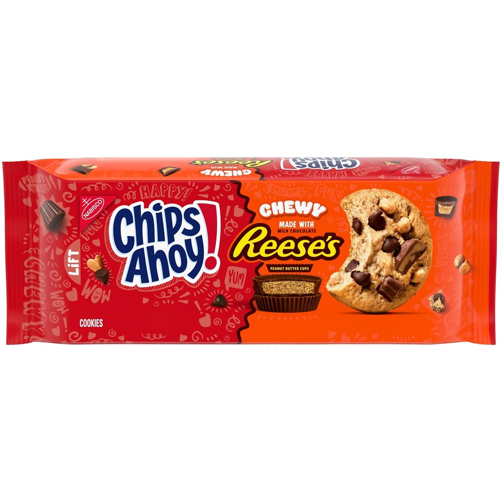 UPC 044000029913 product image for Chips Ahoy! Chewy Chocolate Chip Cookies With Reese's Peanut Butter Cups - 9.5oz | upcitemdb.com