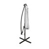 WestinTrends 10 Ft Outdoor Patio Solar LED Cantilever Umbrella - 2 of 3