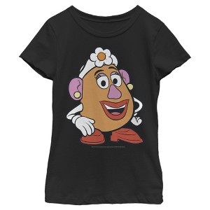 Girl's Toy Story Mrs. Potato Face T-Shirt - 1 of 4