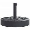 vidaXL Umbrella Base Black Polyethylene and concrete 55 lb - 2 of 2