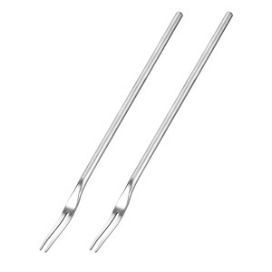 Unique Bargains Birthday Stainless Steel Salad Fruit Dessert Cake Forks - 1 of 4