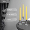 10 inch Taper Candles Set of 4 - Dripless Taper Candles and Unscented Candlesticks - Perfect as Dinner Candles and Household Candles - 3 of 4