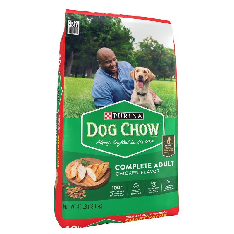 Purina Dog Chow with Real Chicken Adult Complete & Balanced Dry Dog Food, 4 of 7
