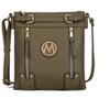 MKF Collection Lilian Vegan Leather Women’s Crossbody Purse Functional by Mia K - 2 of 4