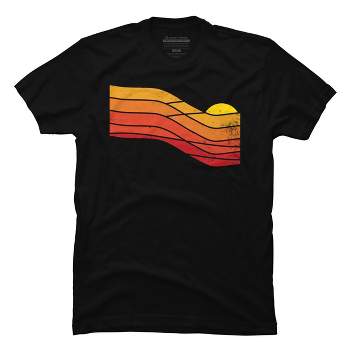 Men's Design By Humans Highest Peak By Clingcling T-shirt - Black - 4x ...