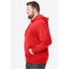 KingSize Men's Big & Tall Fleece Pullover Hoodie Big - 4 of 4