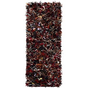 Leather Shag LSG511 Handwoven Rugs - Safavieh - 1 of 4