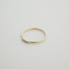 Mini Crystal Row Ring in Gold, Rose Gold, Silver - Honeycat - 4 of 4