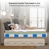 ELJGET Full Queen Mattress, 10"/12" Mixed Memory Foam Mattress, Bagged Spring, Medium Firm Feel and Motion Isolation - 2 of 4