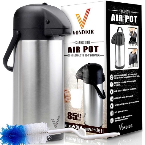 Airpot - Hot Beverage Dispenser  Peter Corvallis Productions