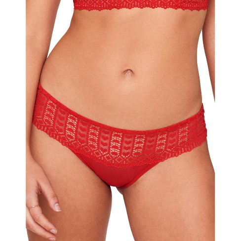 Adore Me Women's Nymphadora Cheeky Panty Xs / True Red. : Target