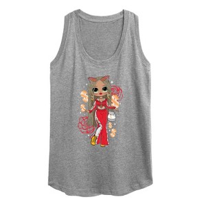 Women's - LOL Surprise! - Money & Swag Graphic Racerback Tank - 1 of 4