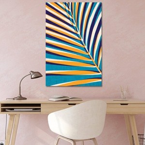 iCanvas Abstract Palm Leaf by Modern Tropical Canvas Print Wall Art - 1 of 3