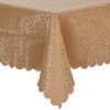 Unique Bargains Rectangle PVC Wrinkle-Resistant Washable Suitable Restaurant Table Cover 1 Pc - 2 of 4
