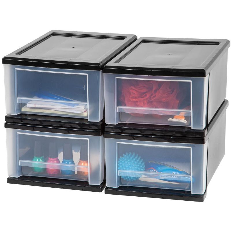 IRIS USA Stackable Plastic Storage Chest, 1 of 9