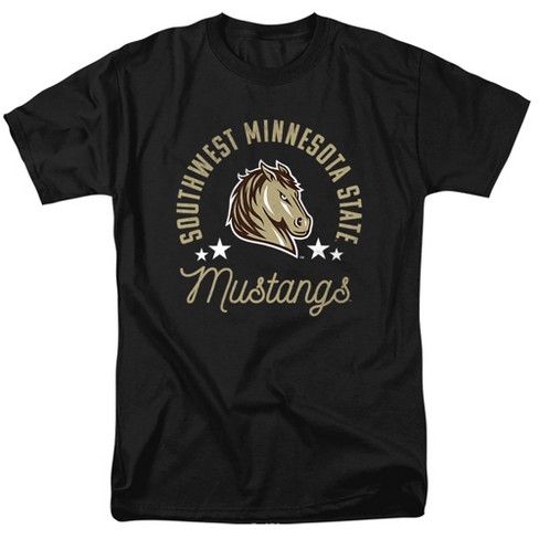 Southwest Minnesota State University Official Mustangs Adult T-shirt ...