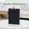 Nispira Activated Carbon Filter Replacement for Bissell Air400 Air Purifier. Compared to Part 2520. 2 Pack - 2 of 4