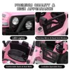 2-Seater Ride On Truck Car, 12V Electric Car for Kids Battery Powered Car w/Parent Remote Control, Safety Belt, Mp3 Player, Led Lights - 3 of 4