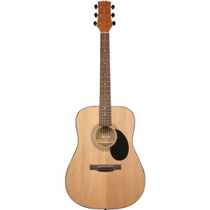 Jasmine S35 Dreadnought Acoustic Guitar, Natural Finish - 1 of 4