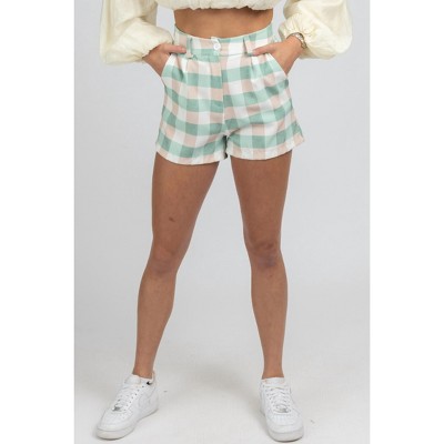 Women's CHECKERED SHORTS - Venti6