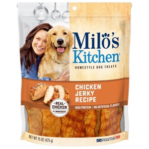 Milo's Kitchen Chicken Jerky Chewy Dog Treats - 15oz - 1 of 4