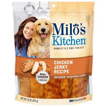 Milo's Kitchen Chicken Jerky Chewy Dog Treats - 15oz